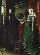 Jan Van Eyck makarna arnolfinis trolovning France oil painting artist